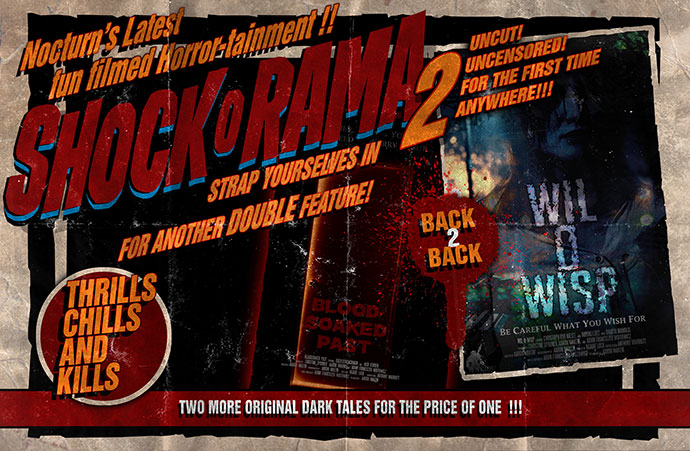 Nocturn's wallpaper layout for double feature Wil o Wisp and Blood Soaked Past Nocturn's wallpaper layout for double feature Wil o Wisp and Blood Soaked Past