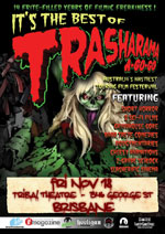 Poster art for Best of Trasharama 2011 film festival Poster art for Best of Trasharama 2011 film festival