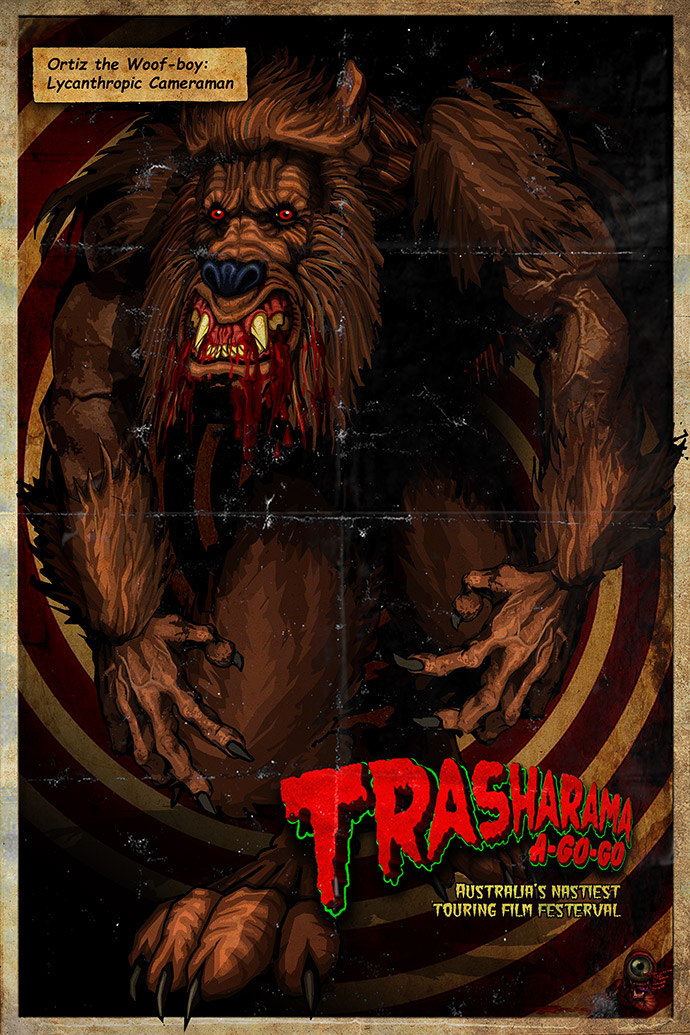 Gargantuan WereWolf, his friends call him Ortiz